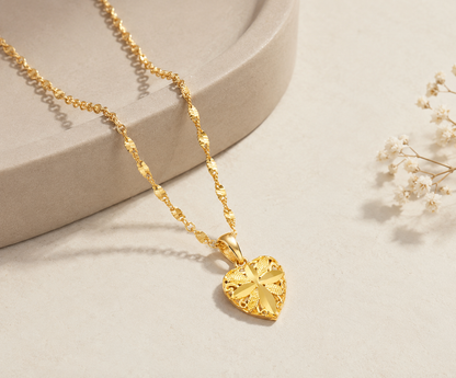Heart Shaped Memorial Necklace - Our Top Selling Product -  Only 10 Units Are Left