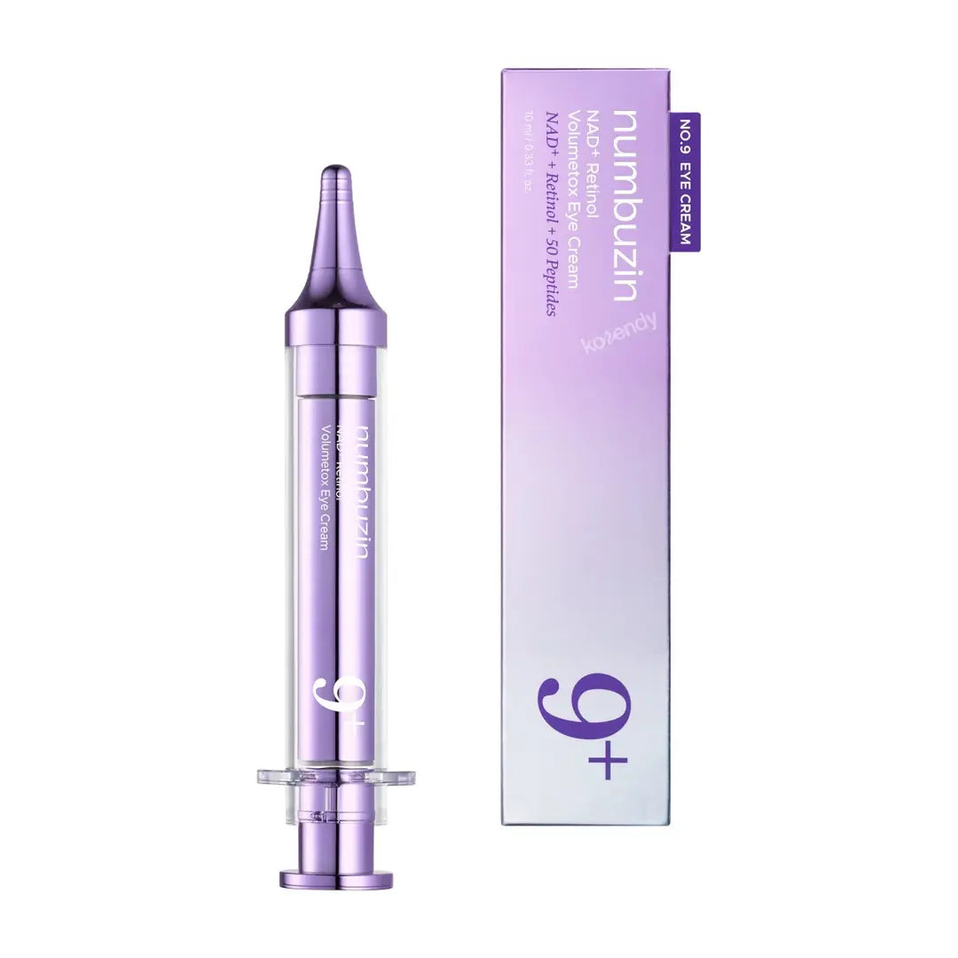 Numbuzin No.9 NAD+ Retinol Volumetox Eye Cream - Anti-Aging Eye Cream - GoodBye To Tired-Looking Eyes