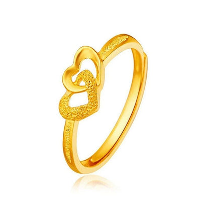 Gold Plated Retro Heart Ring - Our Top Selling Product