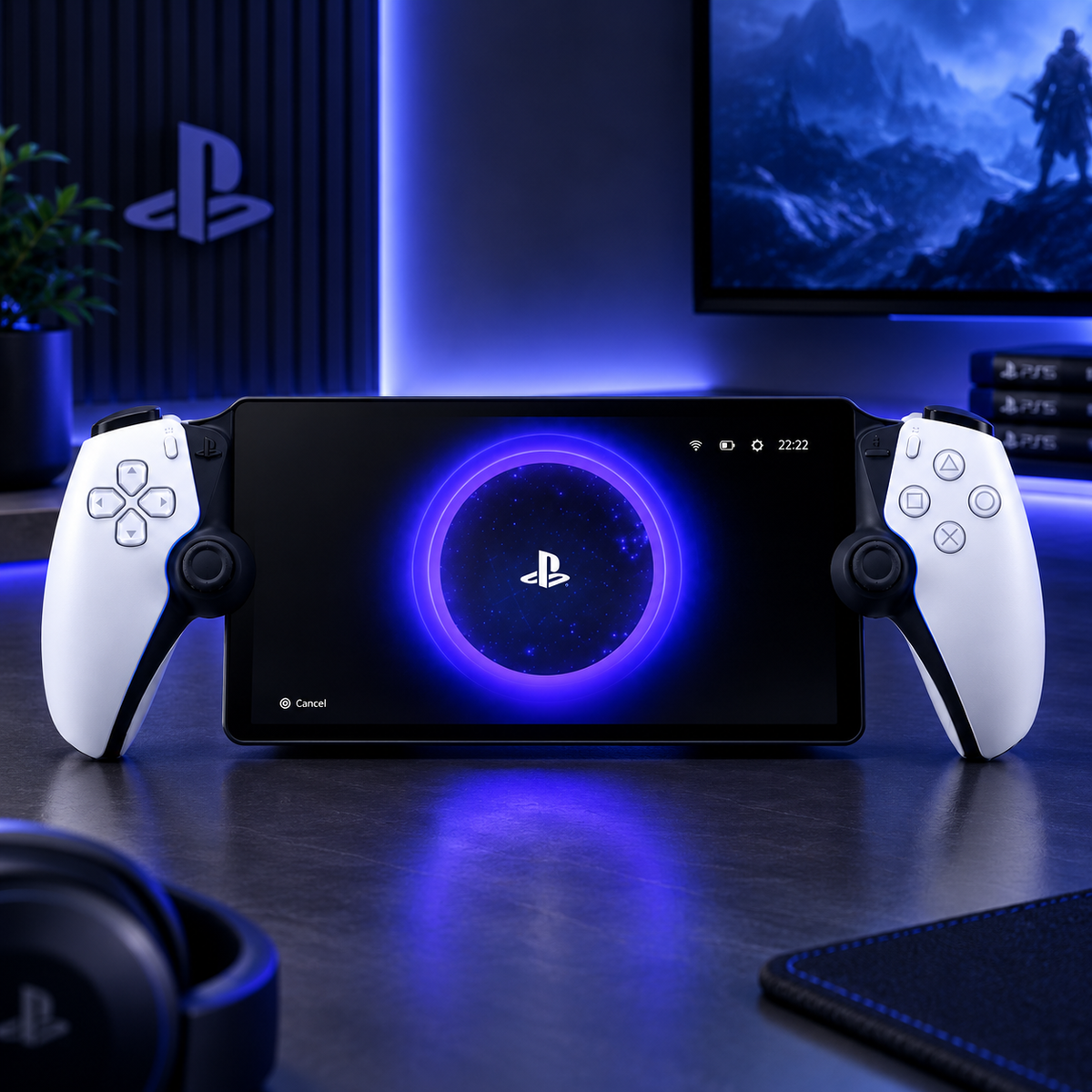 Portable Play Station Controller